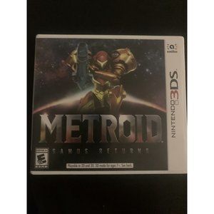 Metroid: Samus Returns (3DS, 2017) Authentic - Pristine - Complete